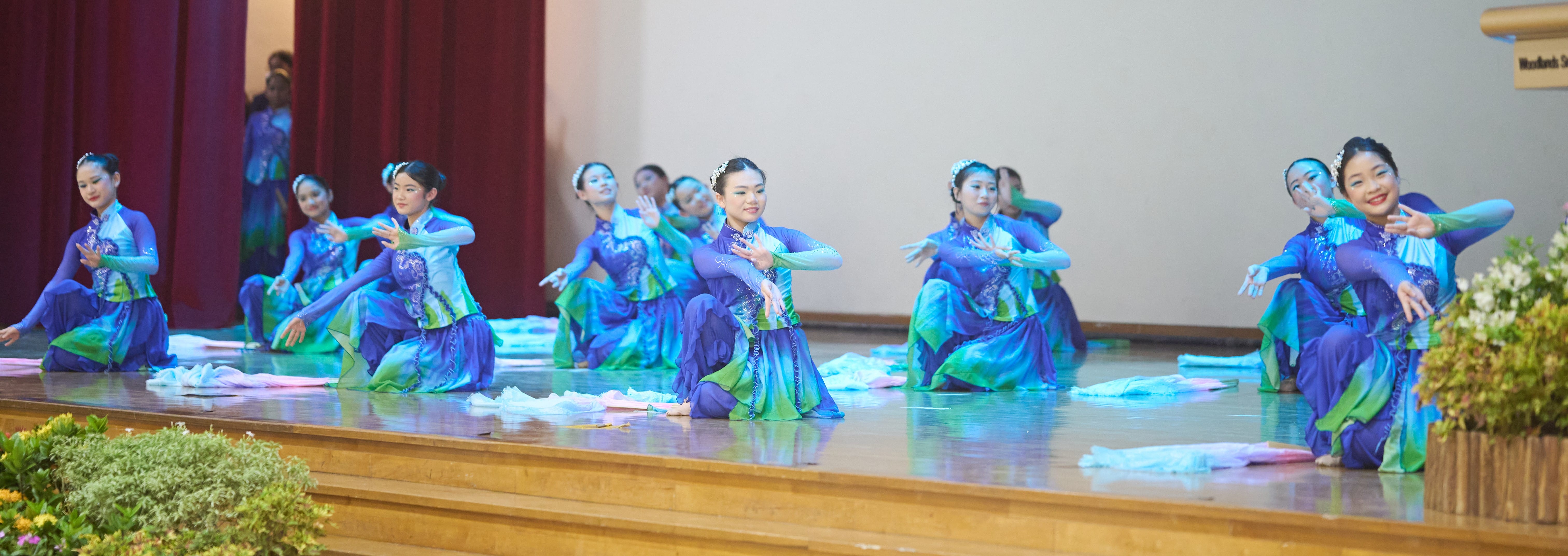 Students in Chinese Dance CCA